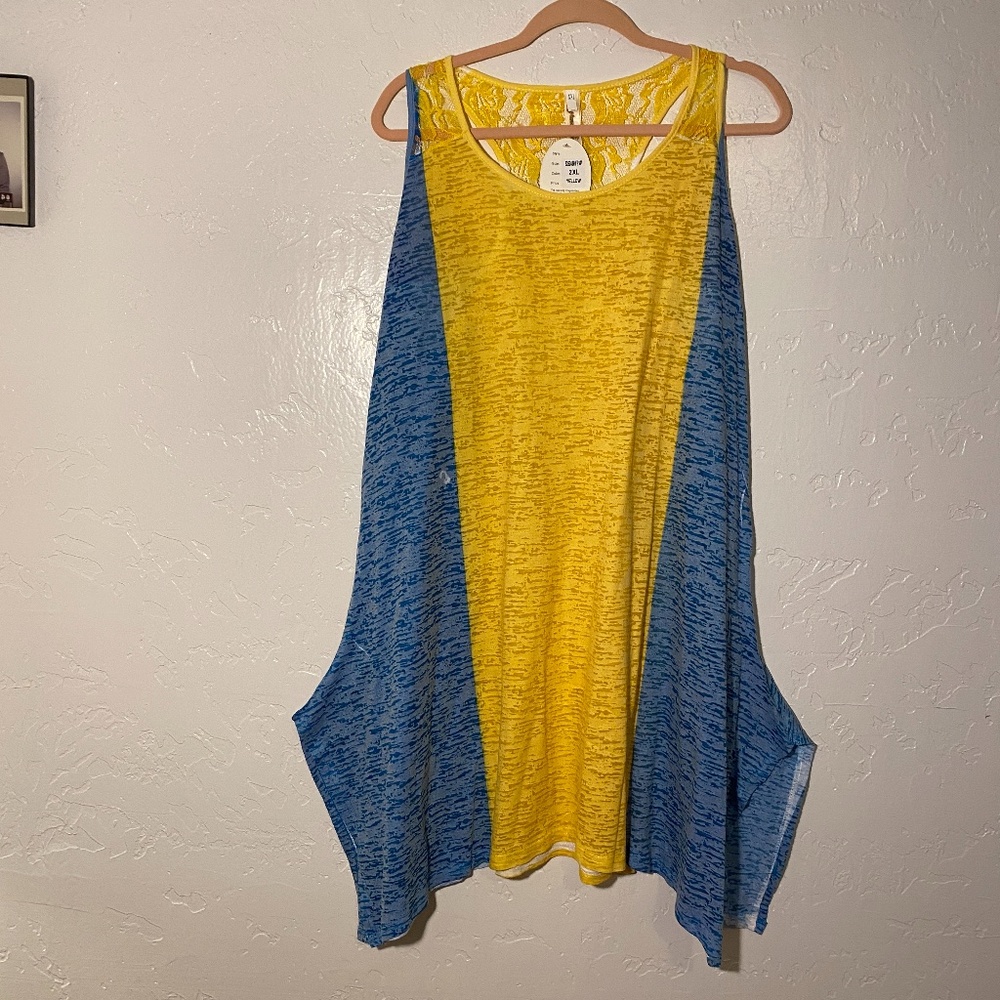 NWT- Shoreline lace back dress, size 2X.